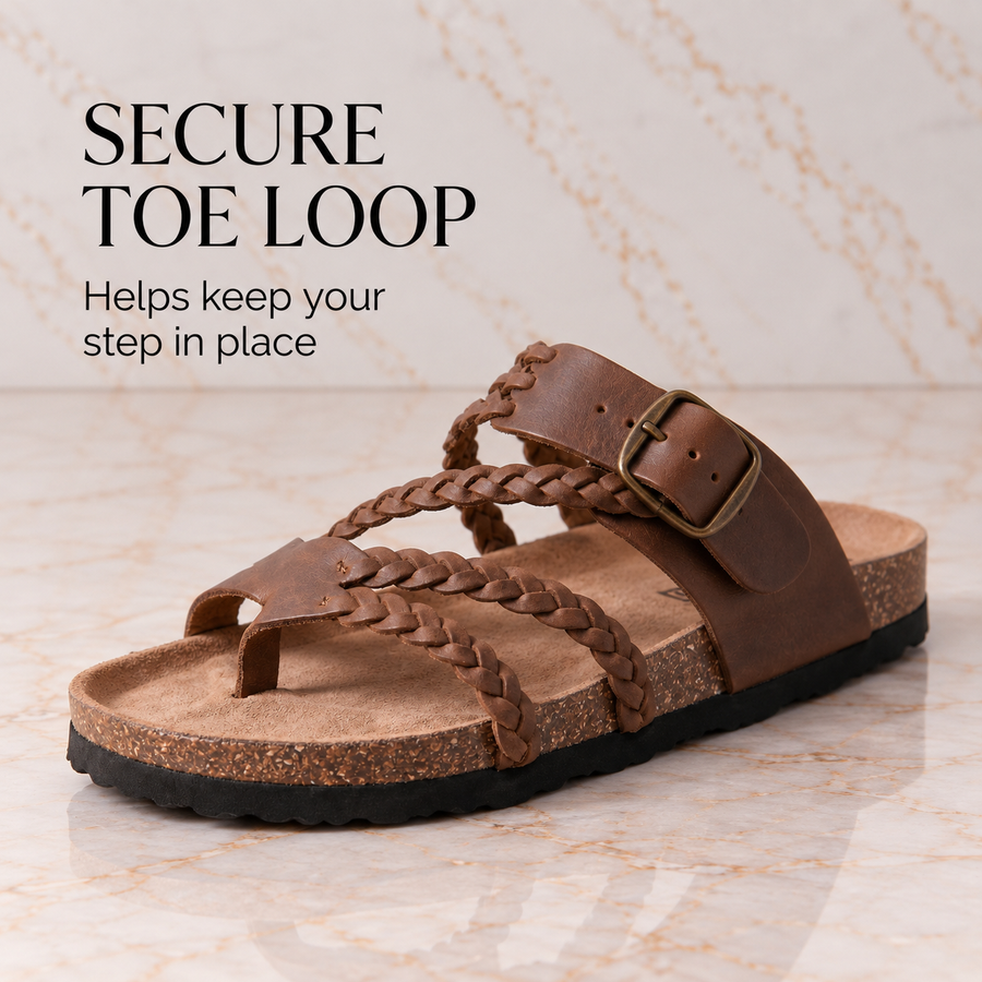 Hayleigh Braided Cork Sandals – Your Feet Called. They Want These.