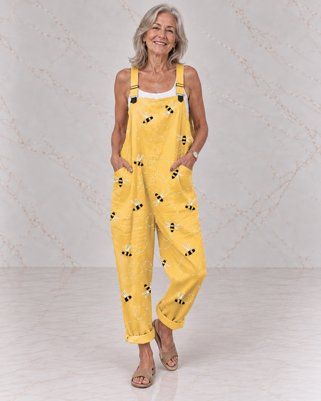 Arddun | Printed Overalls Relaxed