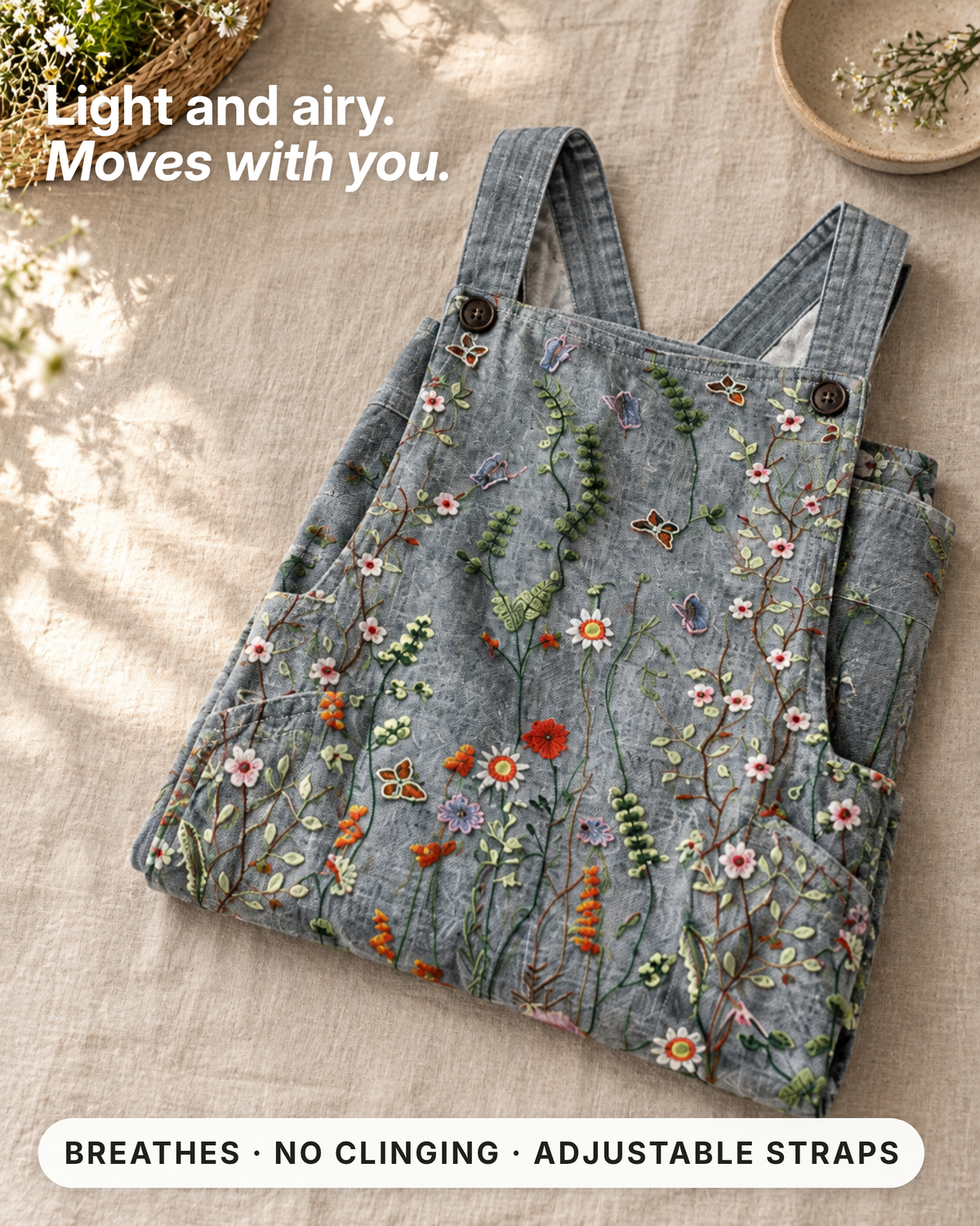 Arddun | Printed Overalls Relaxed